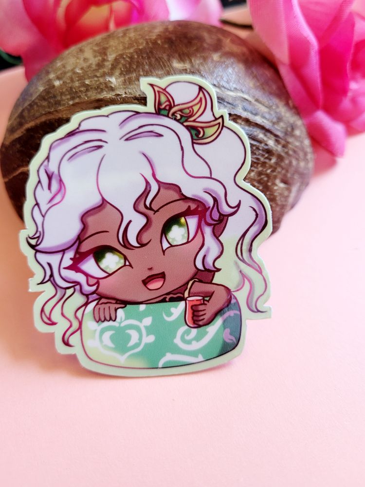 Nahida sticker from genshin impact