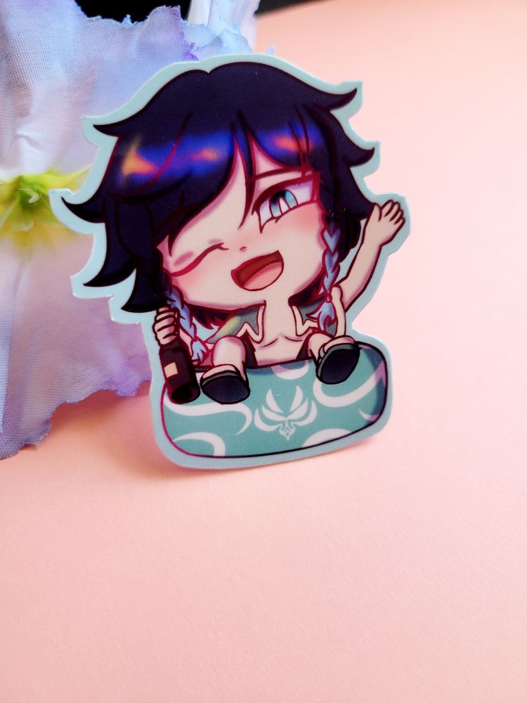 Venti sticker from genshin impact