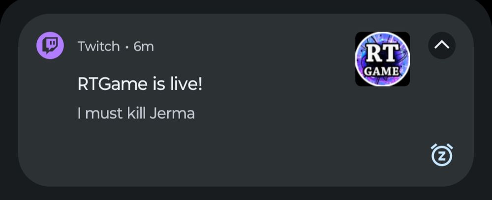 RTGame is live!
- I must kill Jerma
