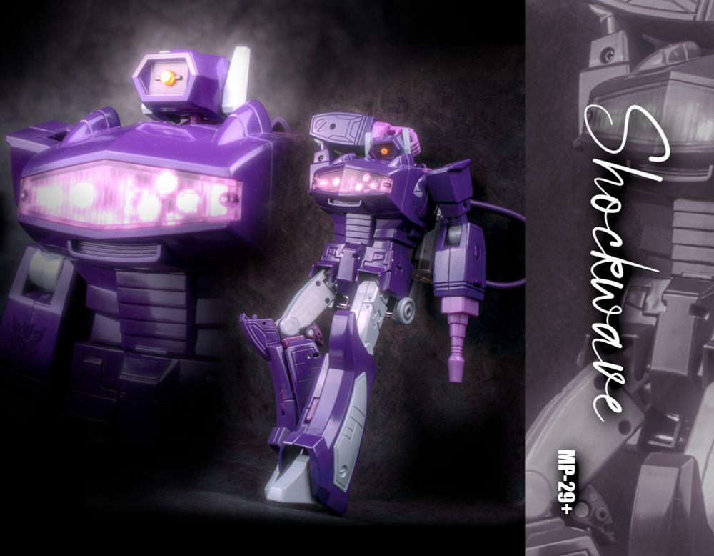TakaraTomy Transformers Masterpiece MP-29+ Destron Laserwave [Shockwave]