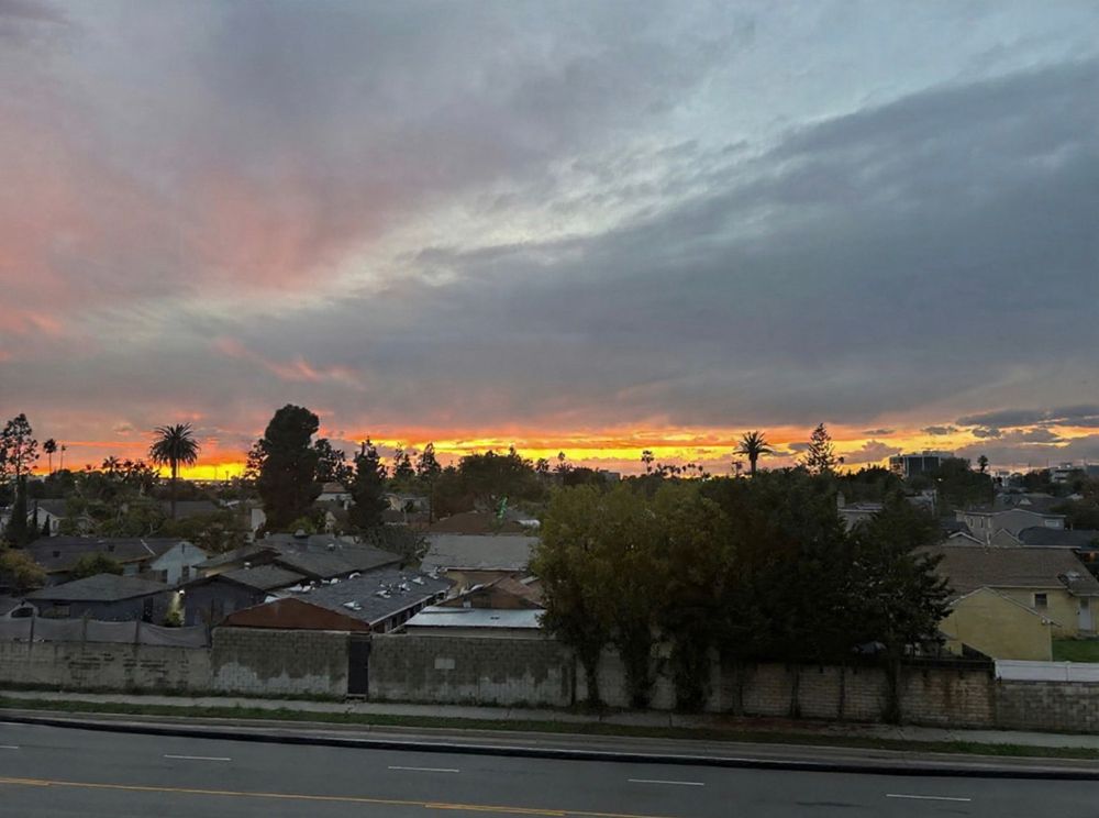 Sunset in Westchester, CA