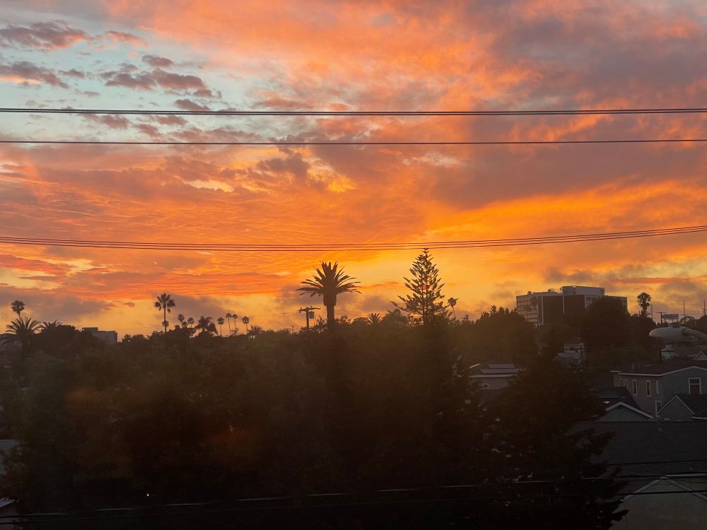 Sunset photo from LA