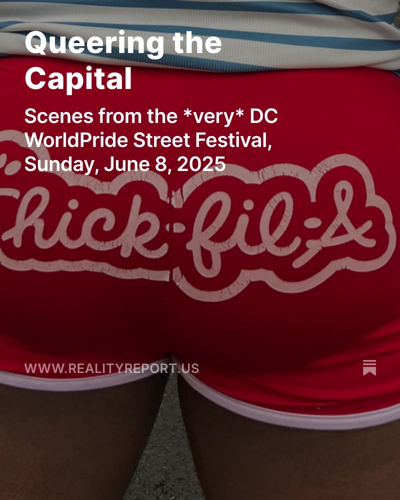 From gay US national security officials, to advocates for queer Iranians, the WorldPride Festival was truly an "only in DC" happening.