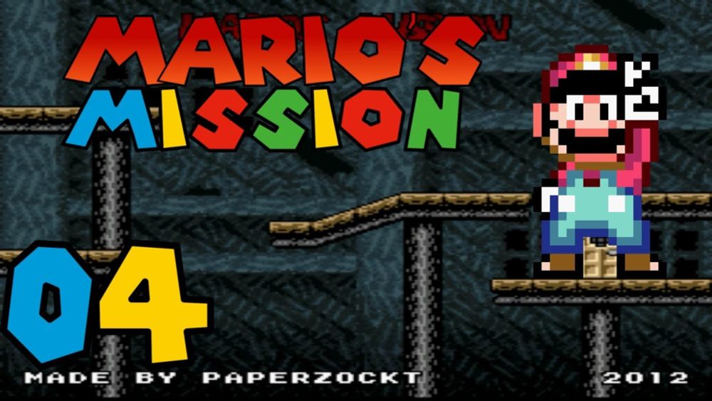 Let´s Play Mario´s Mission (Blind/Deutsch) - Teil 04 Von Wechselblöcken und dunklen Gewässern!