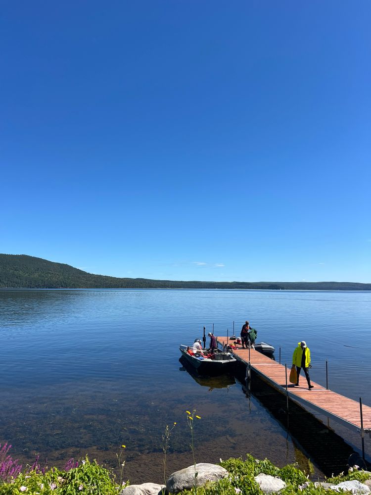 Lac Témiscouata. 