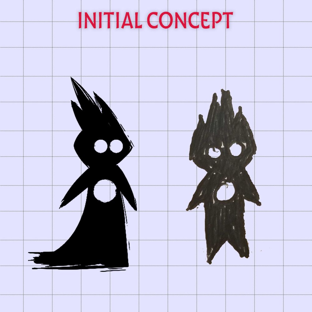 Naginami initial concept when they were known simply as "Void"