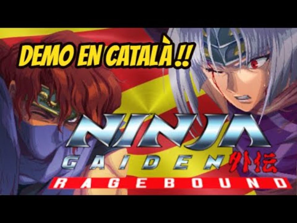 Així és jugar Ninja Gaiden en català per primer cop!