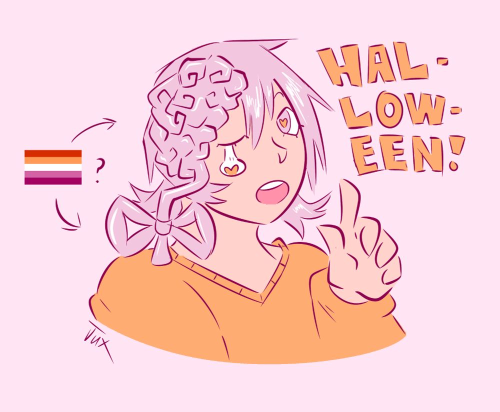 digital doodle of Cosmo from chainsaw guy