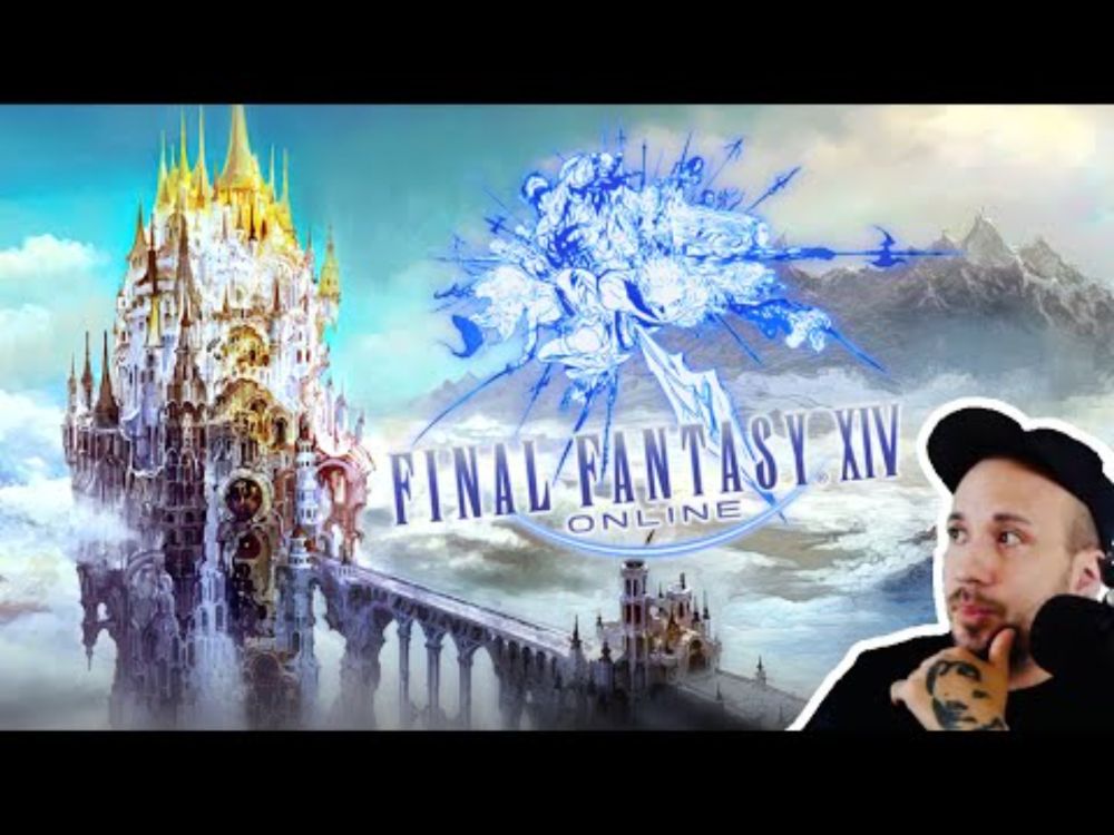 when you plan a quick reaction video but end up with a new obsession - my first hour of FFXIV