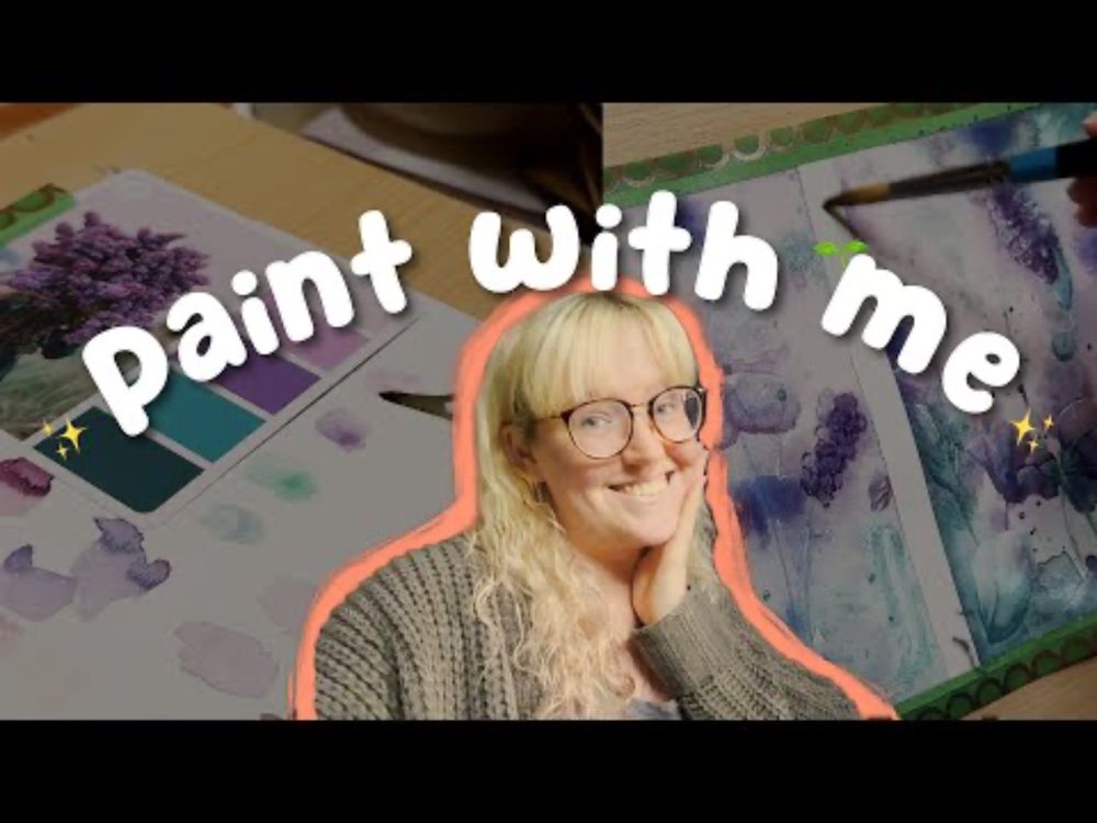 paint with me & chat about life 🌱 🌸 | why I left for 3 months