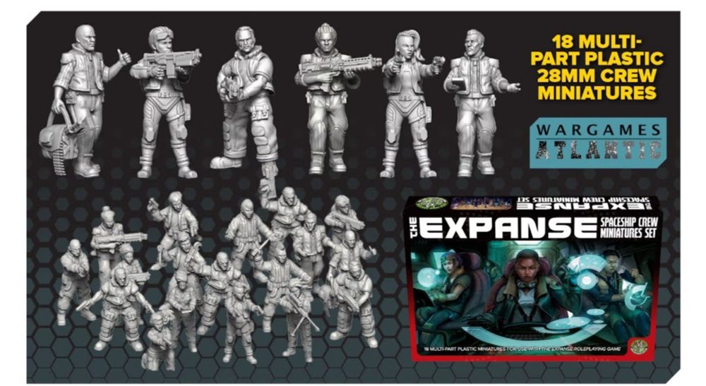 Wargames Atlantic: New Plastic The Expanse Crew Preview