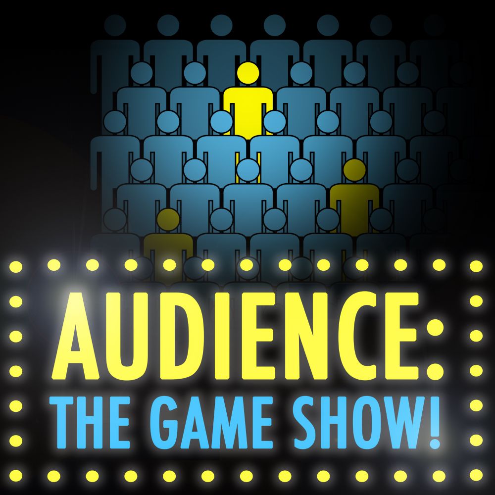 A poster for Audience: The Game Show!