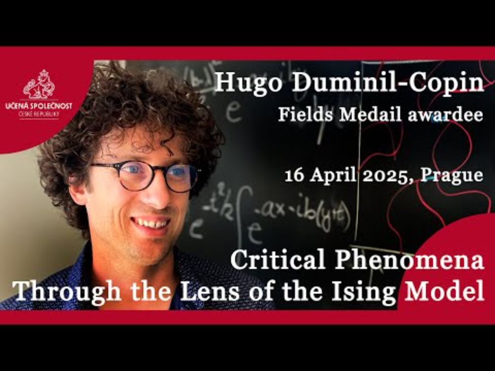Hugo Duminil-Copin: Critical Phenomena Throughthe Lens of the Ising Model