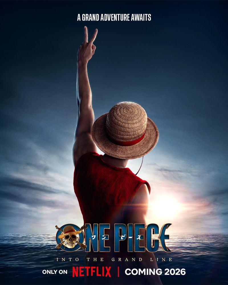 Netflix released a new poster for Iñaki Godoy, Mackenyu, Emily Rudd, Jacob Romero, and Taz Skylar-starring One Piece: Into the Grand Line.