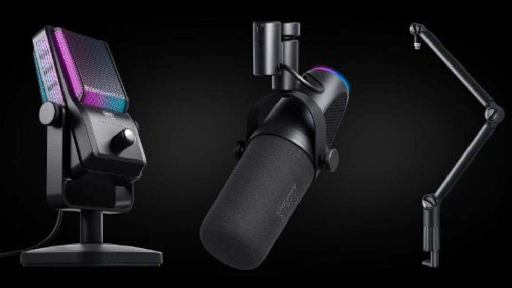 #CherryXTRFY has a new line of items for streamers who are looking to change up their audio game with two new mics and a boom arm.