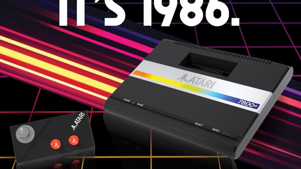 #Atari has announced a brand new retro games console hitting the market before year's end as the #Atari7800+ has been revealed.