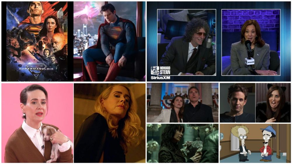 In today's BCTV Daily Dispatch: #SupermanAndLois, What We Do in the Shadows, #HowardStern/VP Kamala Harris, Wizards Beyond Waverly Place, It's Always Sunny in Philadelphia, AEW/WWE, American Horror…