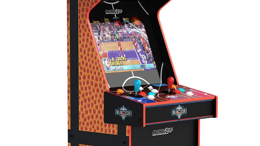 Arcade1Up have put the #NBAJam Deluxe 2-Player Arcade Machine up for pre-order. #arcade