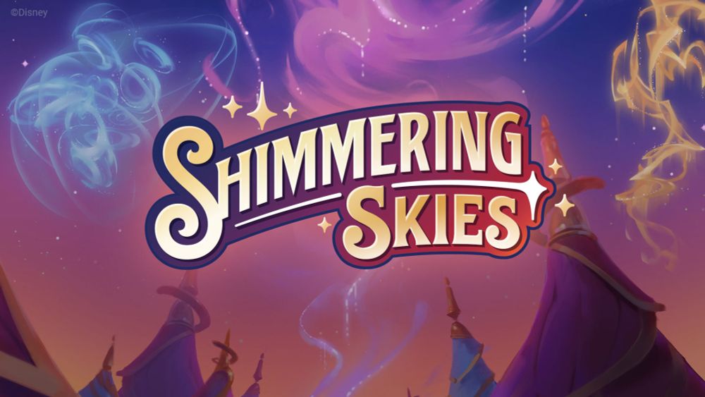 Shimmering Skies has been unveiled by @DisneyLorcana arriving in card shops Late August 2024 featuring #WreckitRalph and more!