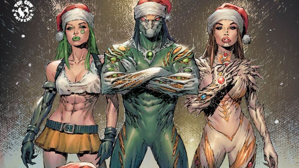 Witchblade, Darkness and Aphrodite XI For The Top Cow Holiday Special 2024 #topcow