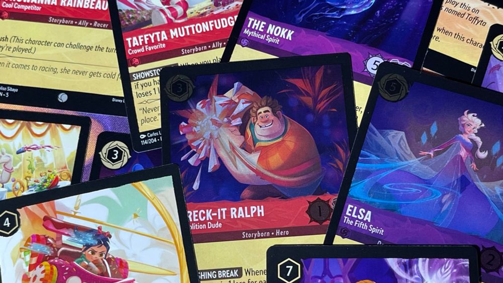 We explore the new #DisneyLorcana Ruby/Amethyst Starter Deck for Shimming Skies which featurings the debut of of #WreckItRalph