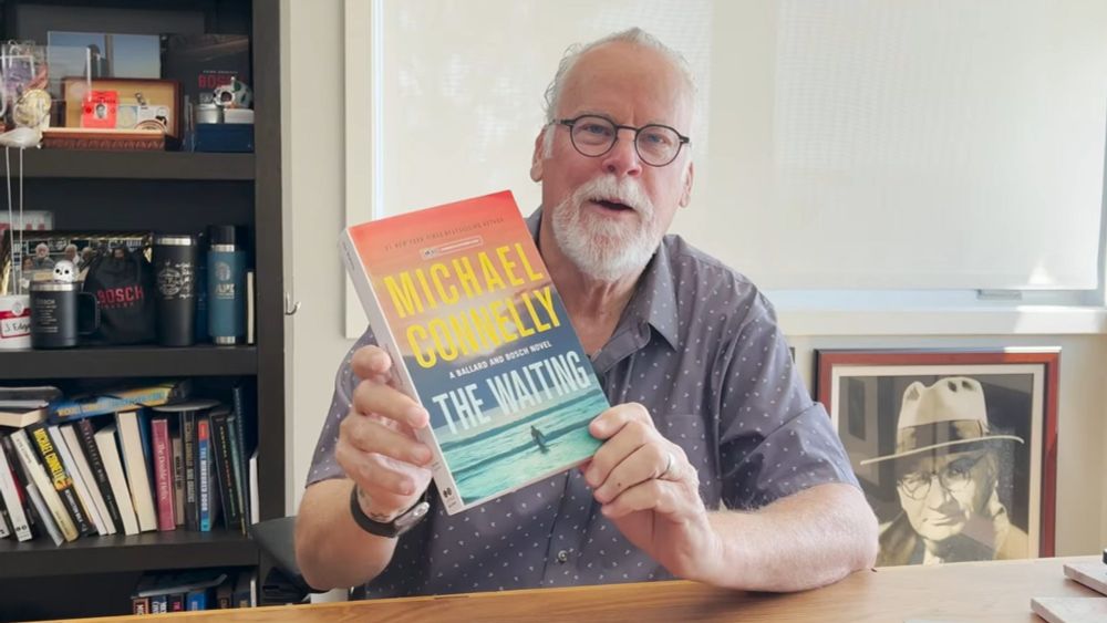 Bestselling author Michael Connelly shared a look at a copy of The Waiting - the new Ballard/Bosch - that arrived from the publisher. / #Bosch #RenéeBallard #MichaelConnelly