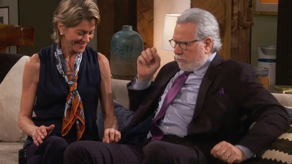 Night Court writer/EP Dan Rubin offered some Season 3 insights into the Dan (John Larroquette)/Julianne (Wendie Malick) dynamic and more. / / #NightCourt #NBC