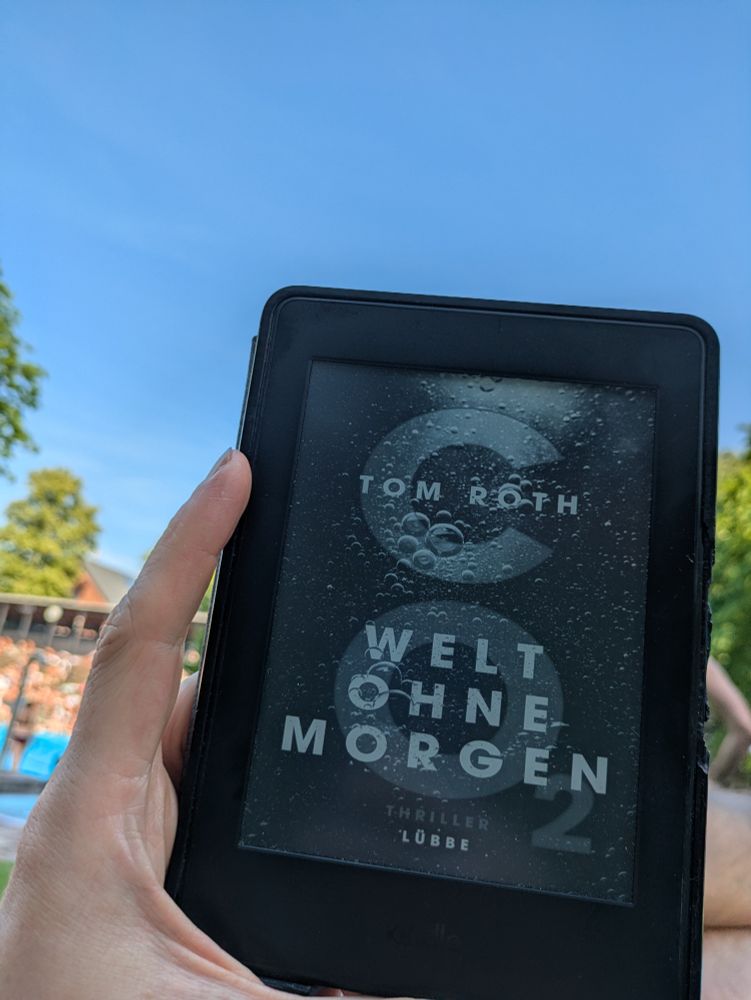 Book cover: Welt ohne Morgen by Tom Roth