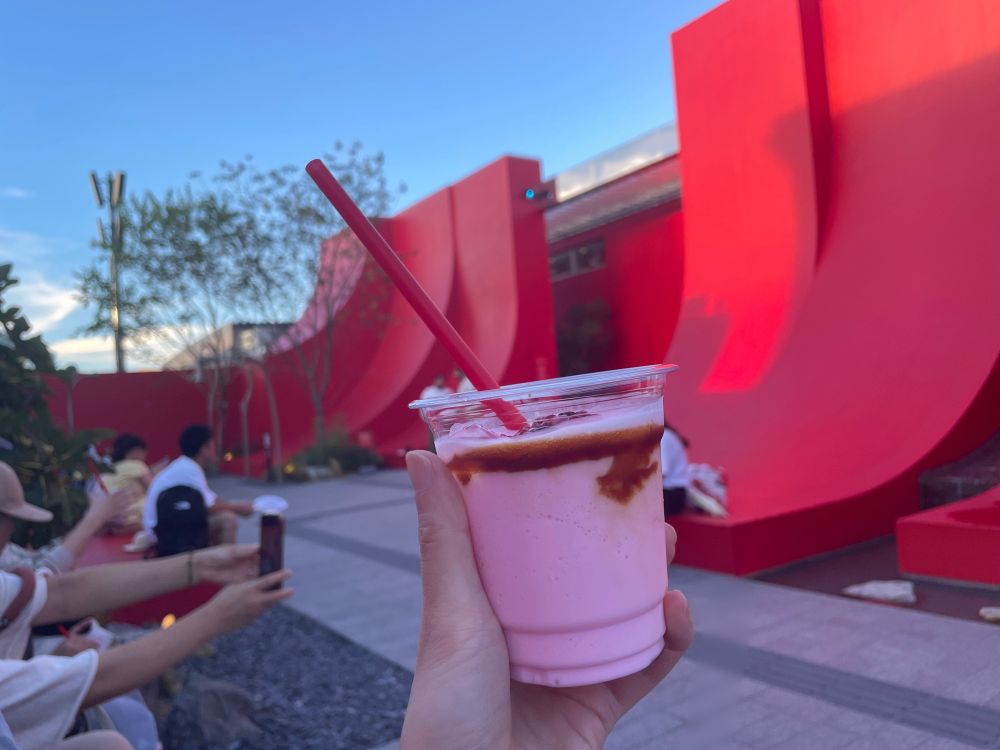 ローズ･ヨーグルト･スムージーの写真