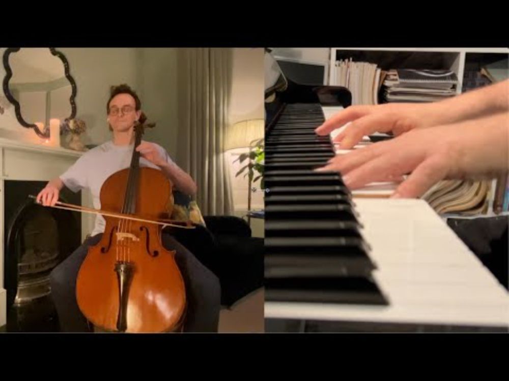 In The Bleak Midwinter - Ciaran and Steve (cello and piano)