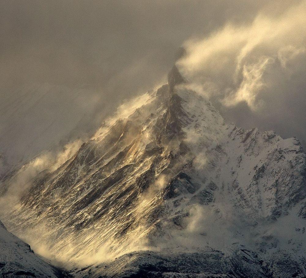 Patagonia truly is wilderness untamed. It is not just the awe inspiring mountains, but also the stormy, dramatic and rapidly changing weather which make it so very special! Torres del Paine, Chile.