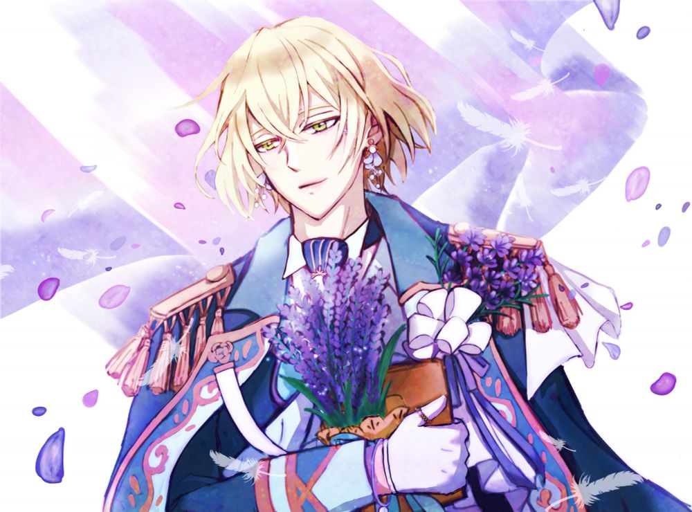 涙の果てで紫花の微睡みを　ルチル