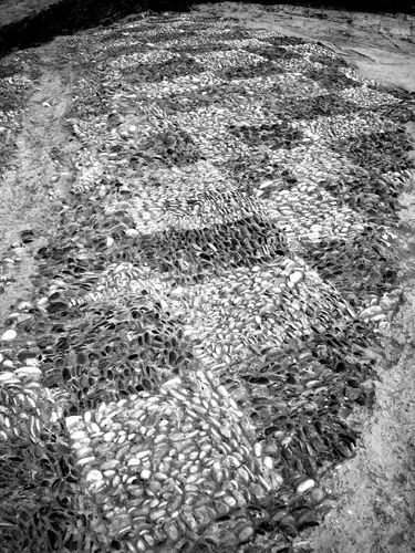 Assyrian 8th century BC from Arslsn Tash a palatial floor in chequerboard
📷 Wikipedia