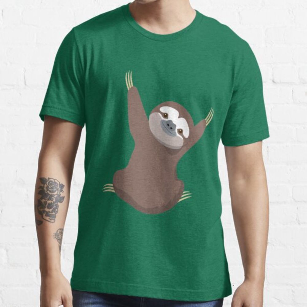 "Baby Sloth" Essential T-Shirt for Sale by tudi