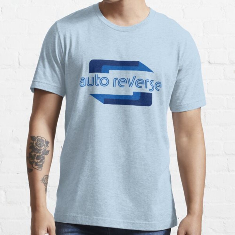 "auto reverse" Essential T-Shirt by nipatrapos