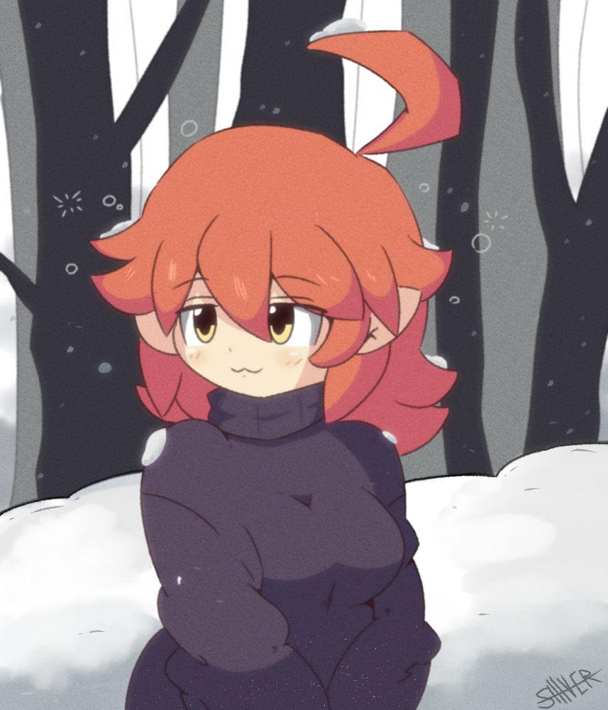 falling asleep in the snow (dont do that it's dangerous)

(haha um uh whered the text go/?//??_)