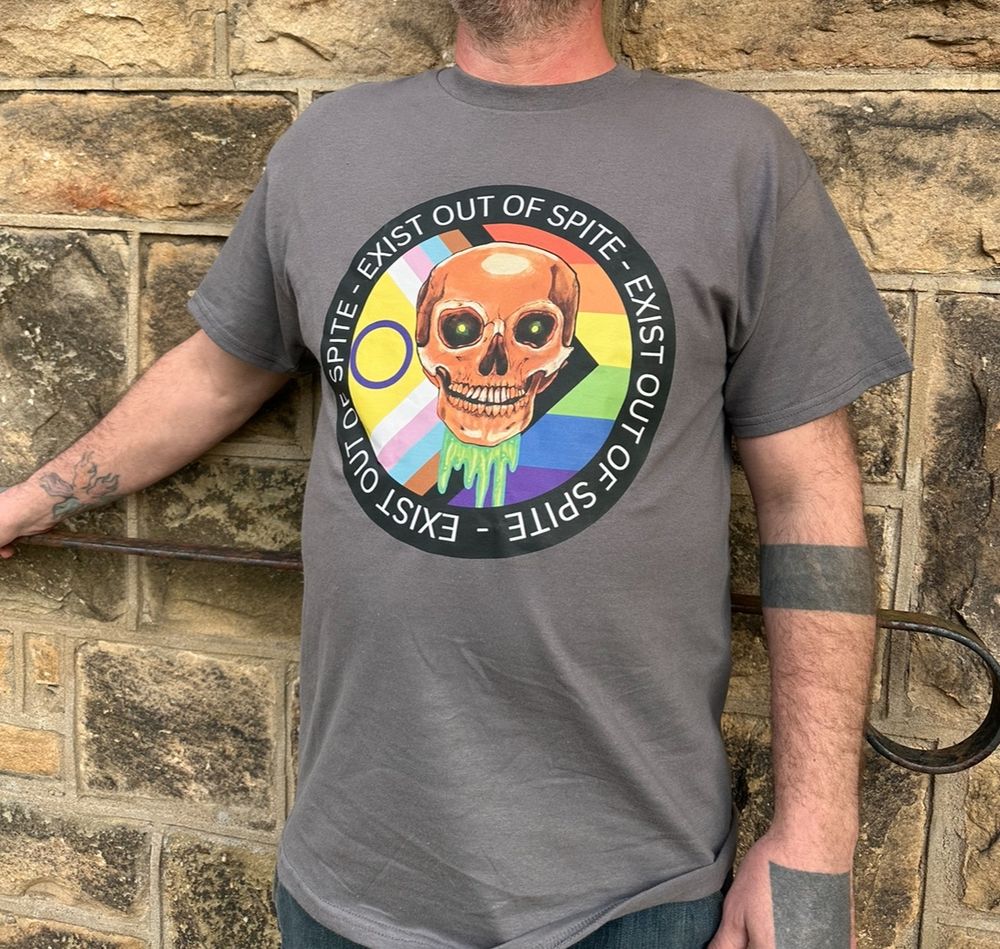 My Spite design on a tshirt