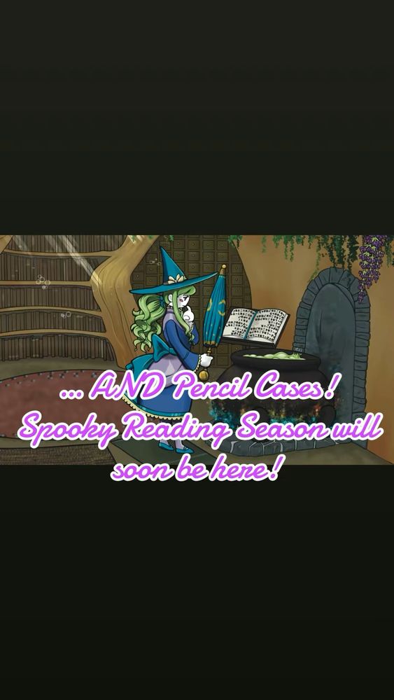 Sad witch looking at cauldron