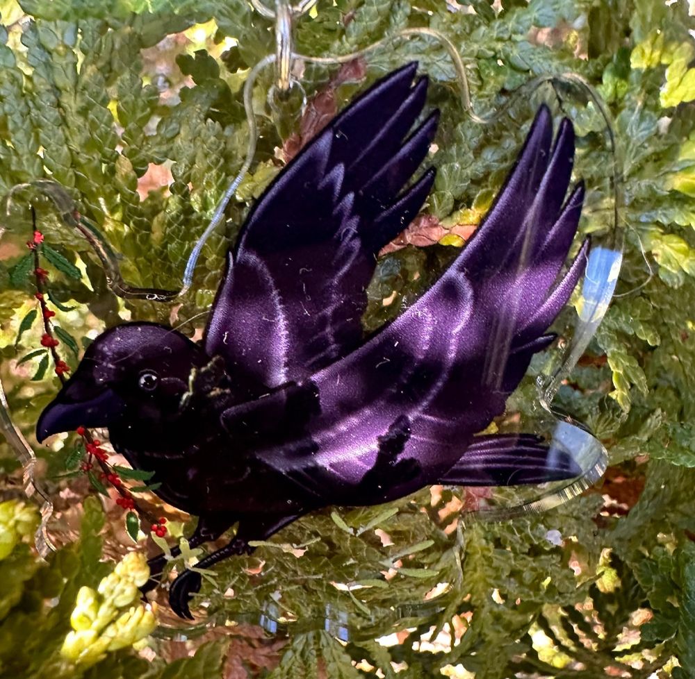 Crow Ornament