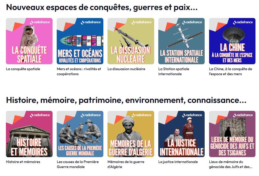 Réviser le bac HGGSP 2025 avec les podcast Radio France