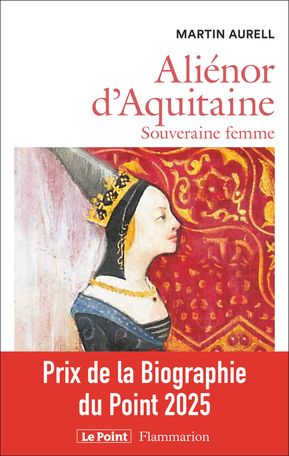 Couverture de la biographie d'Aliénor d'Aquitaine par Martin Aurell