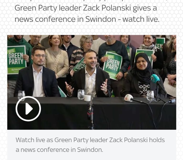 Zack Polanski News Conference 