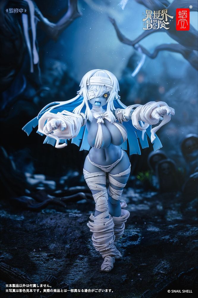 蝸之殼 フィギュア 3点セット Amazon.co.jp: 蜗之壳 SNAIL SHELL 1/12 三猿 機甲 美少女 可動