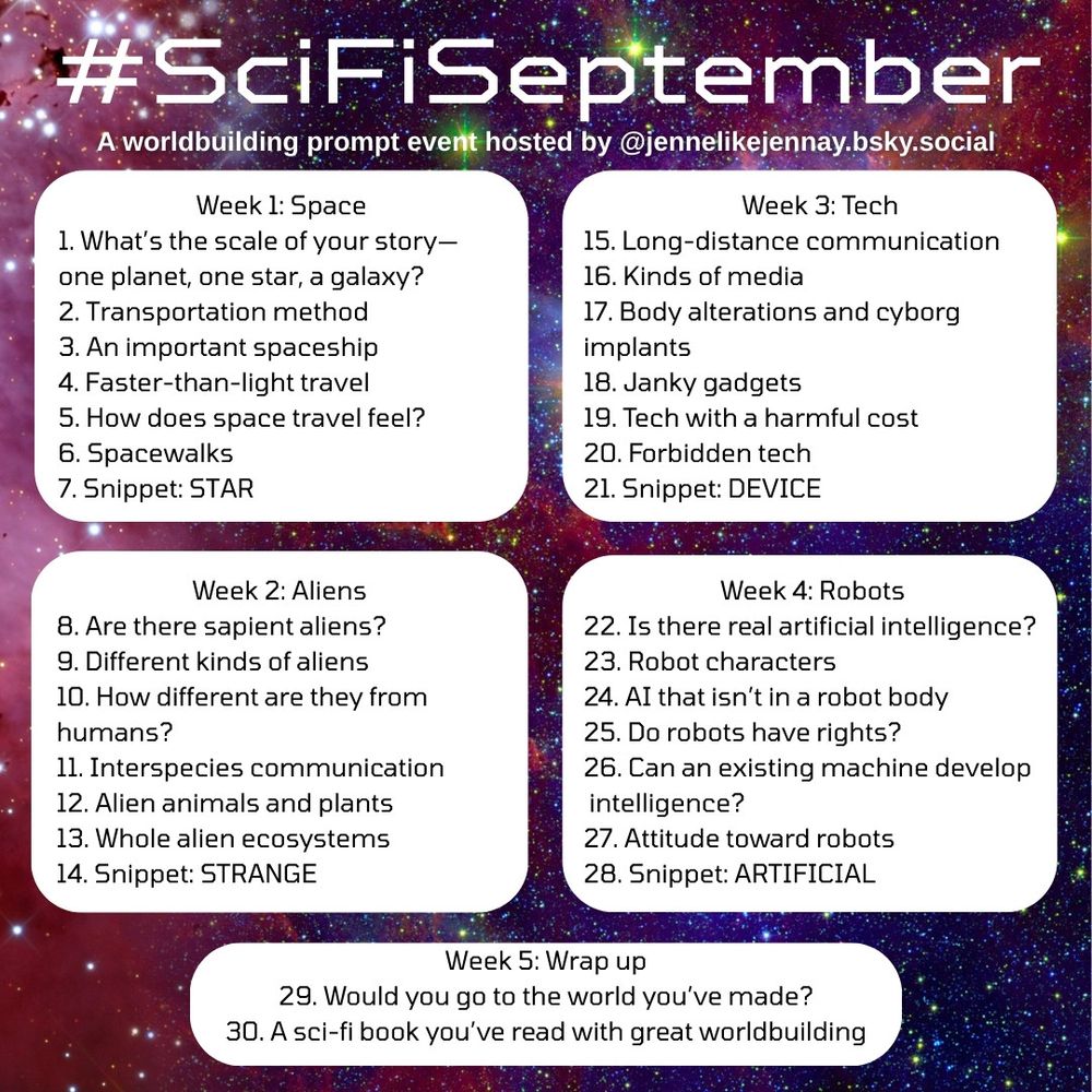 Scifiseptember day 3 important spaceship