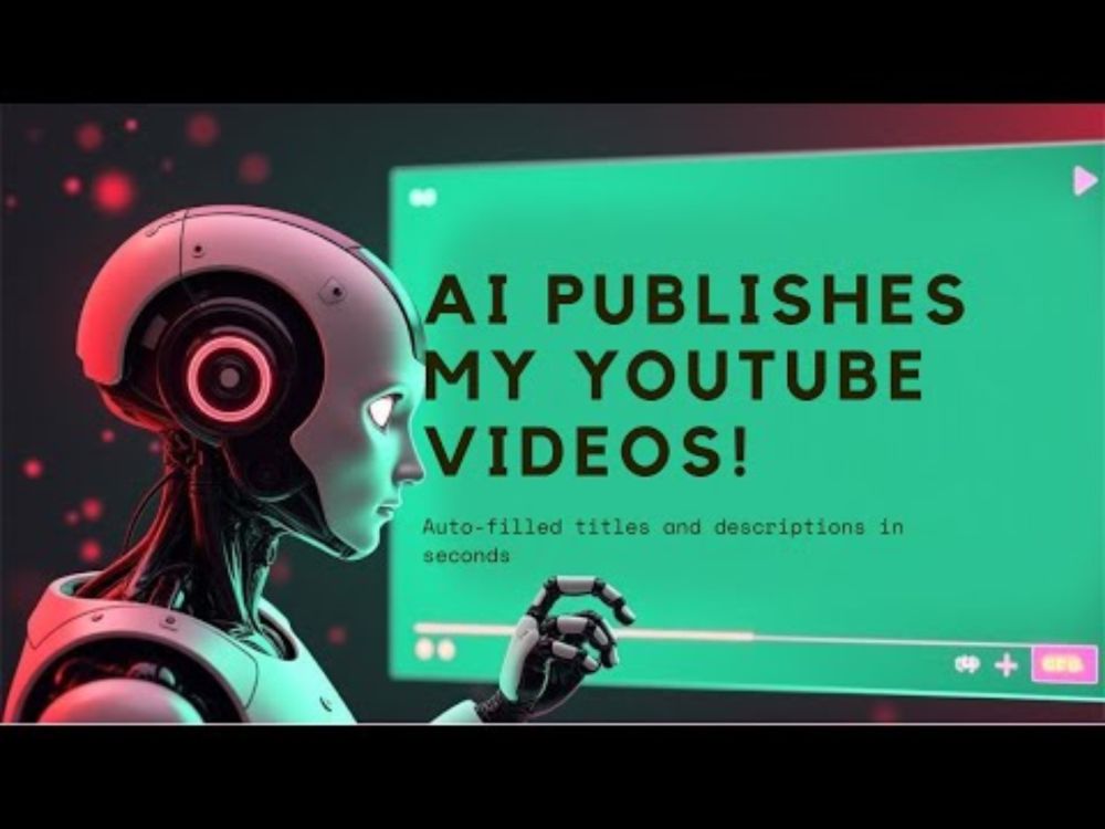 This App Publishes My YouTube Videos with AI - Title, Tags & More!