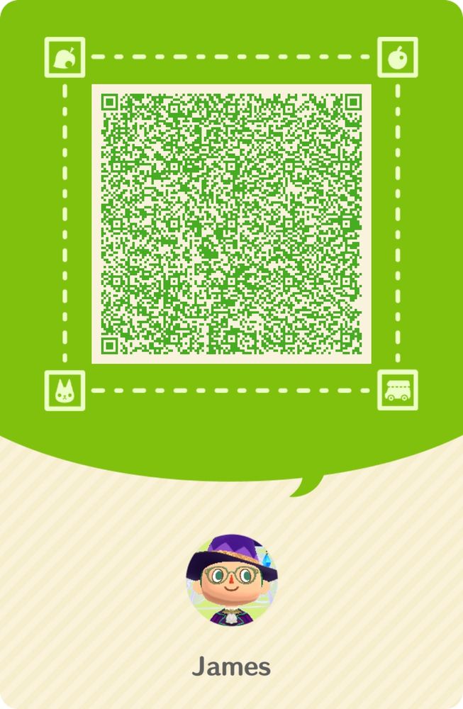 Pocket camp QR code