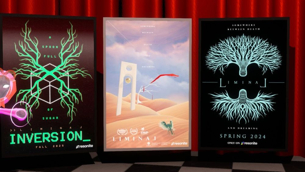 LiminalVR show posters