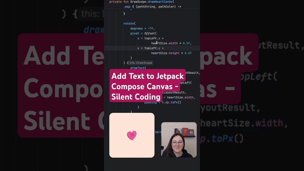 Add Text to Jetpack Compose Canvas - Silent Coding