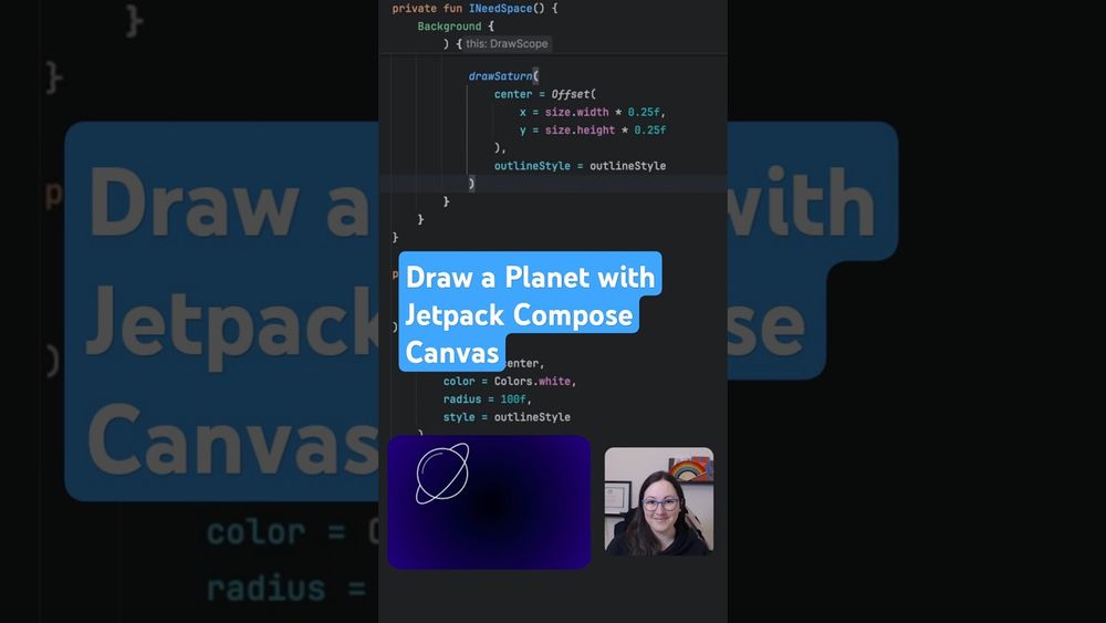 Draw a Planet with Jetpack Compose Canvas - Silent Coding
