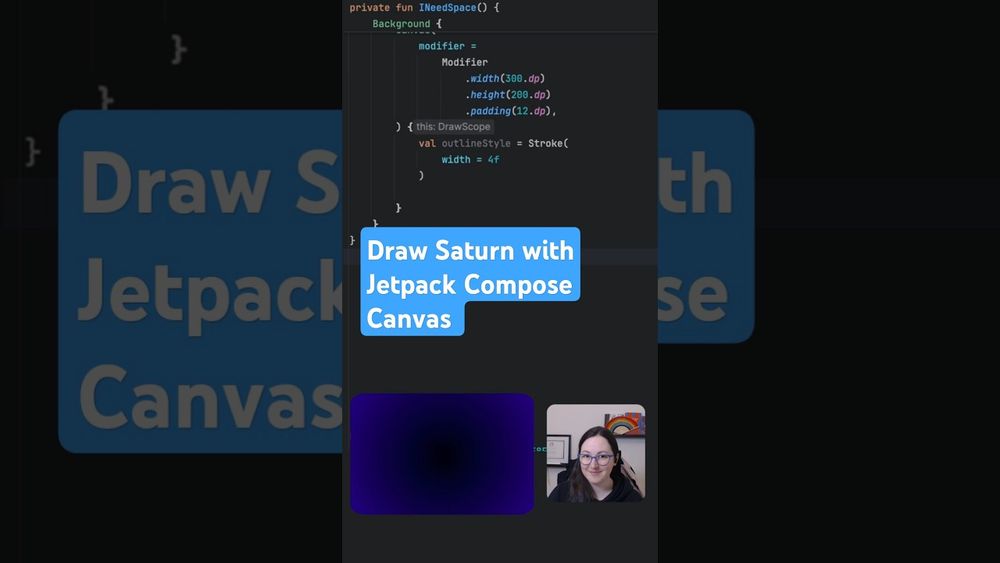 Draw Saturn with Jetpack Compose Canvas - Silent Coding
